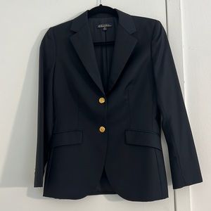 Brooks Brothers Navy Blazer - Gold Buttons - Size 4P